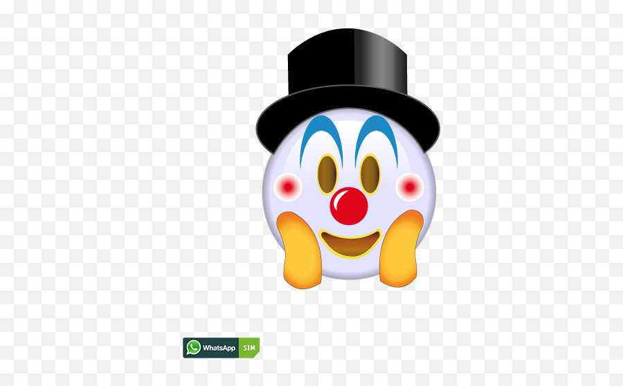 Osterei - Whatsapp Emoji,Clown Emoji Ios 10