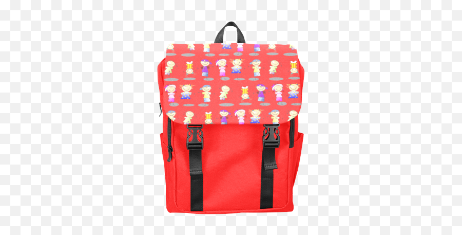 Casual Shoulders Backpack 1623 - Diaper Bag Emoji,Stick Figure Emoticon