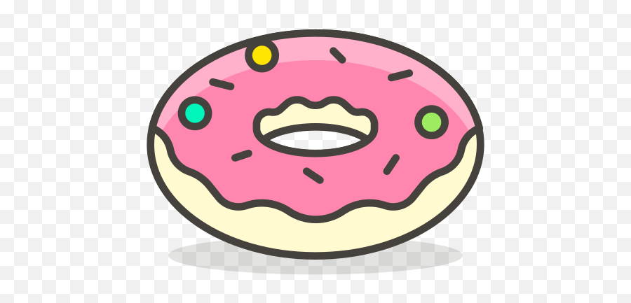 Doughnut Free Icon Of 780 Free Vector Emoji - Icono Dona,Doughnut Emoji