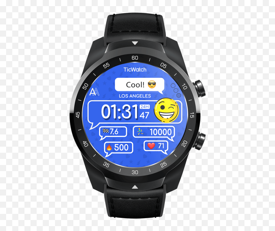 Emoji Watch Faces Presented - Mobvoi Ticwatch Pro 2020,Where Is The Watch Emoji