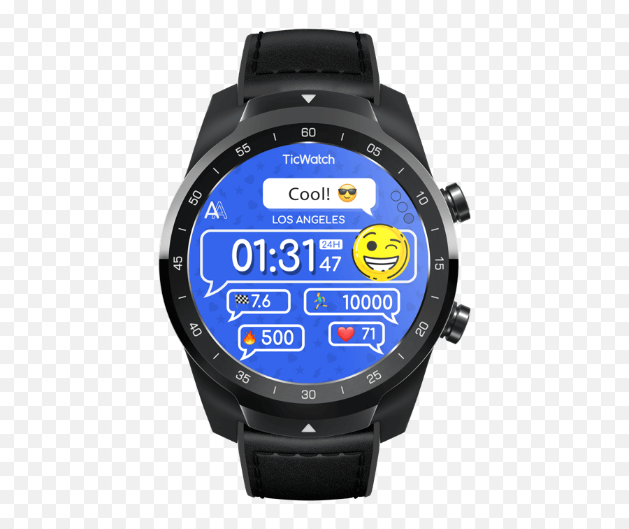 Emoji Watch Faces Presented Mobvoi Ticwatch Pro 2020 Where Is The 