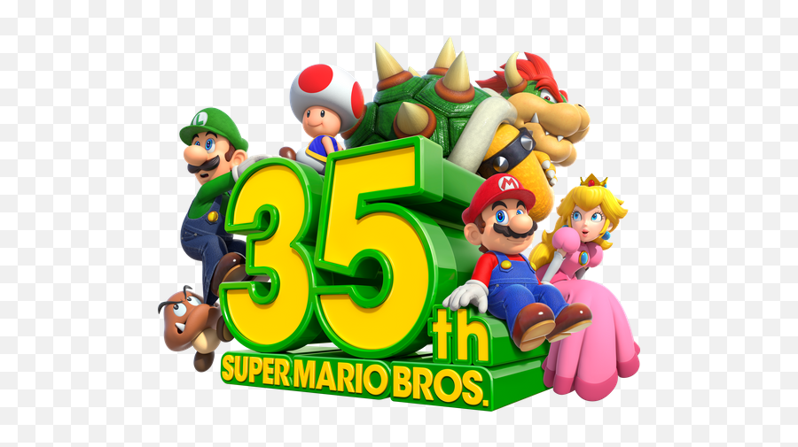 News Happy 35th Birthday Mario - The Pokécommunity Forums Super Mario 35th Anniversary Logo Emoji,Ffxiv Emoji