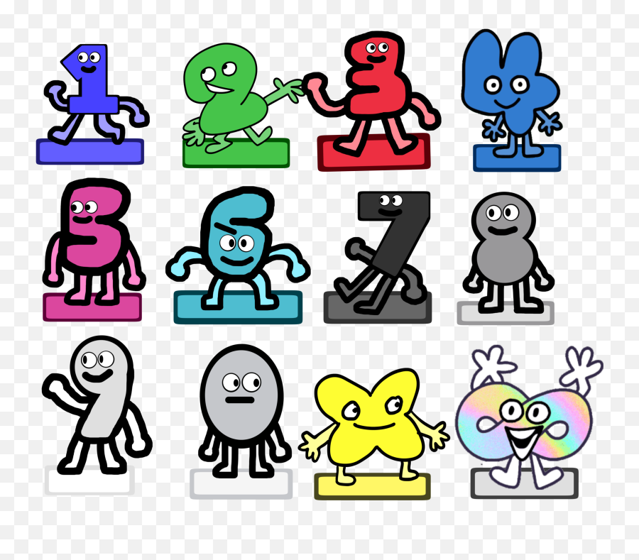 Pawn Sticker - Bfb 1 2 3 4 5 6 7 8 X Emoji,Pawn Emoji