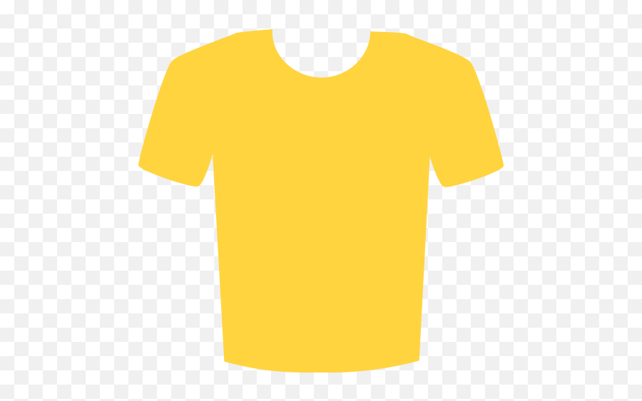 T - Yellow T Shirt Cartoon Png Emoji,Shirt Emoji