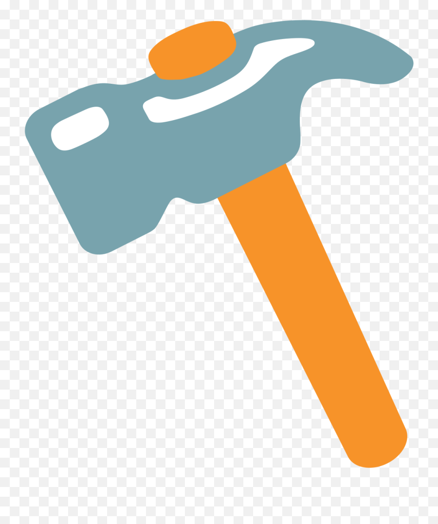 Emoji U1f528 - Emoji Hammer,Axe Emoji