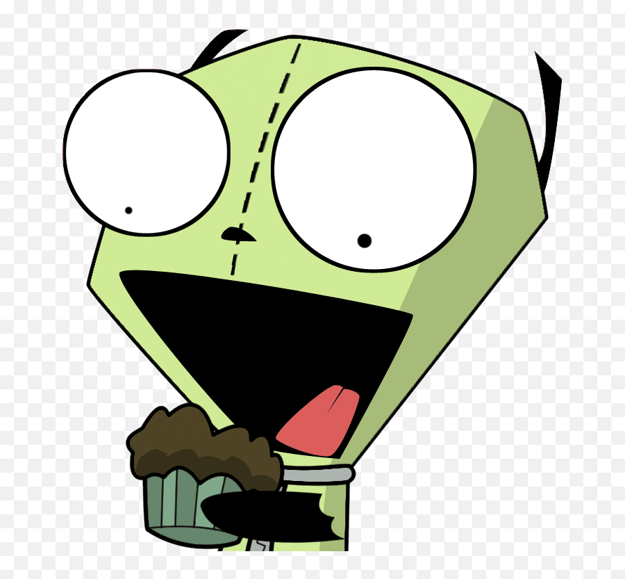 Top Invader Zim Animation Stickers For - Transparent Gifs For Twitch Emoji,Space Invaders Emoji