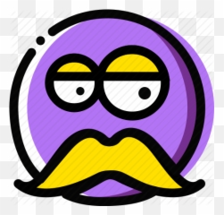 Emoji Emoticon Face Man Old Icon - Clip Art