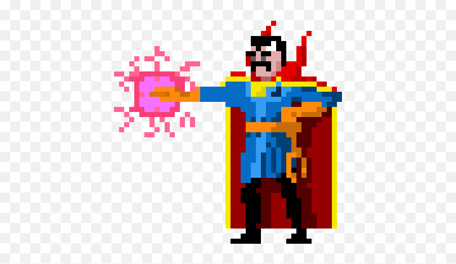 Ladies Stickers For Android Ios - Doctor Strange Pixel Gif Emoji,Marvel Emoticons