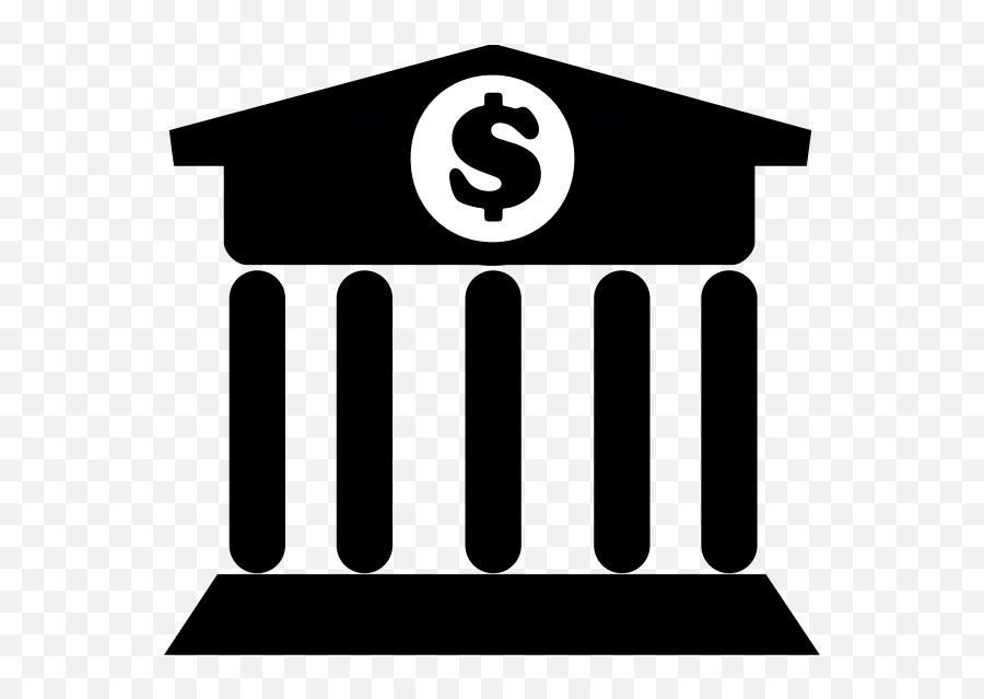 Bank Building Vector Icon - Generic Bank Logo Png Emoji,Cash Bag Emoji