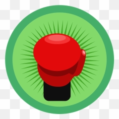 Boxing Glove Red - Paradise City Logo Png Emoji