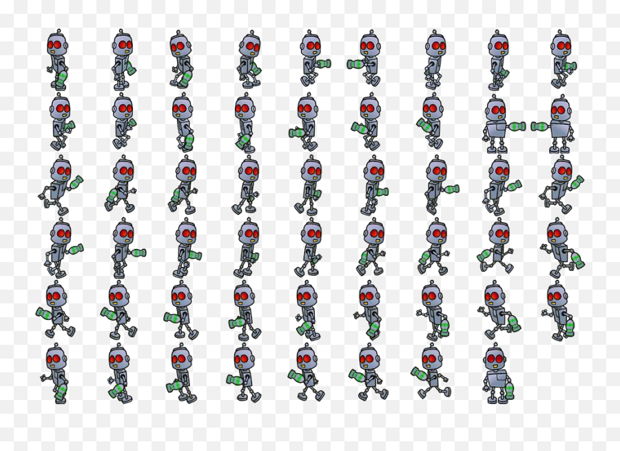 Ob - Cannon Sprite Sheet Emoji,Arm Emoticon