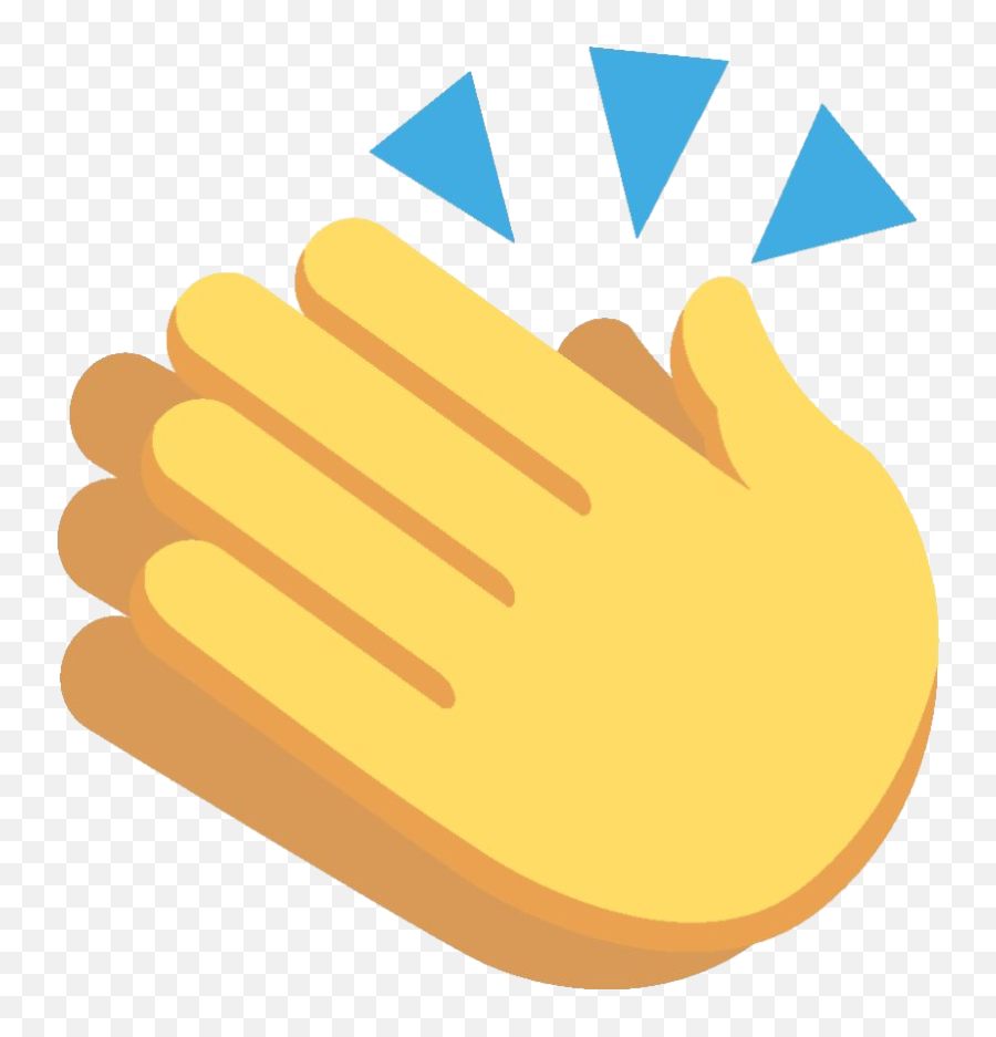Clapping Hands Emoji Transparent Png All - Clapping Single Hand Emoji,Emoji With Hands