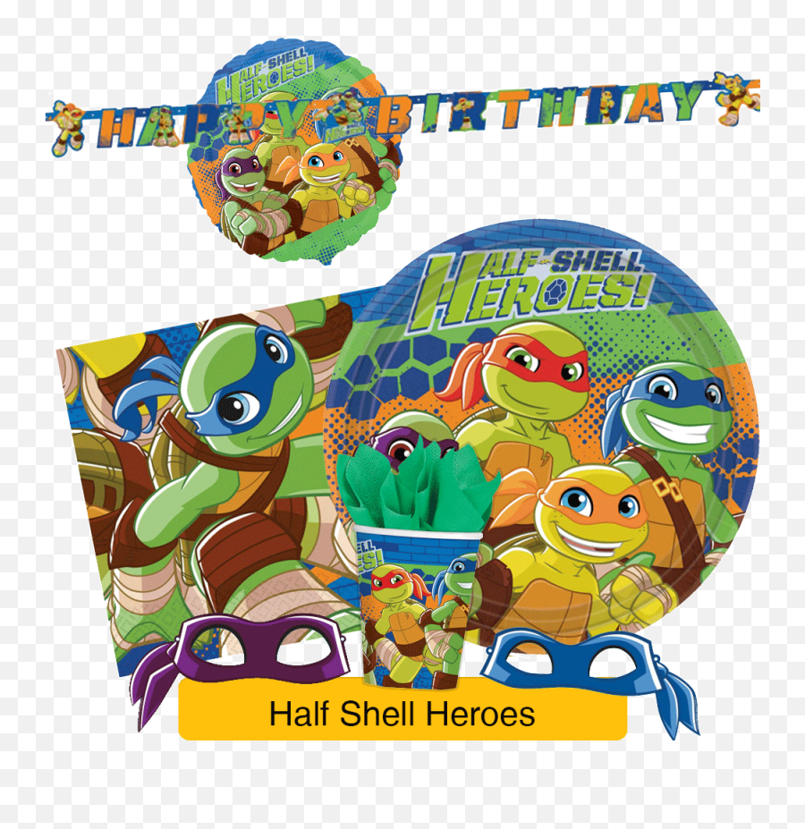 Tmnt U2014 Edu0027s Party Pieces - Cartoon Emoji,Ninja Turtles Emoji