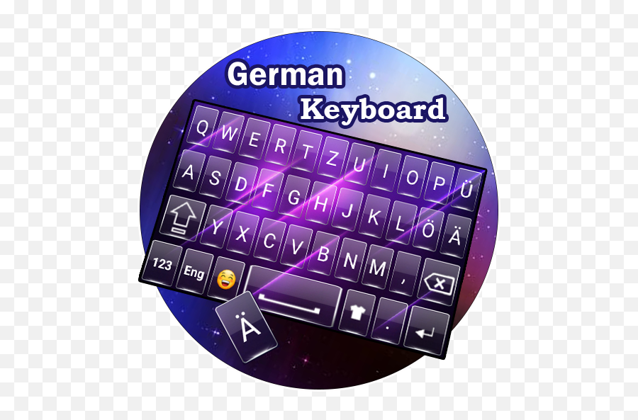 German Keyboard U2013 Apps On Google Play - Computer Keyboard Emoji,German Emoji