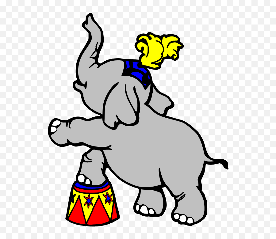Circus Clip Art 2 Clipartcow - Clipartix Circus Elephants Clipart Emoji,Circus Emoji
