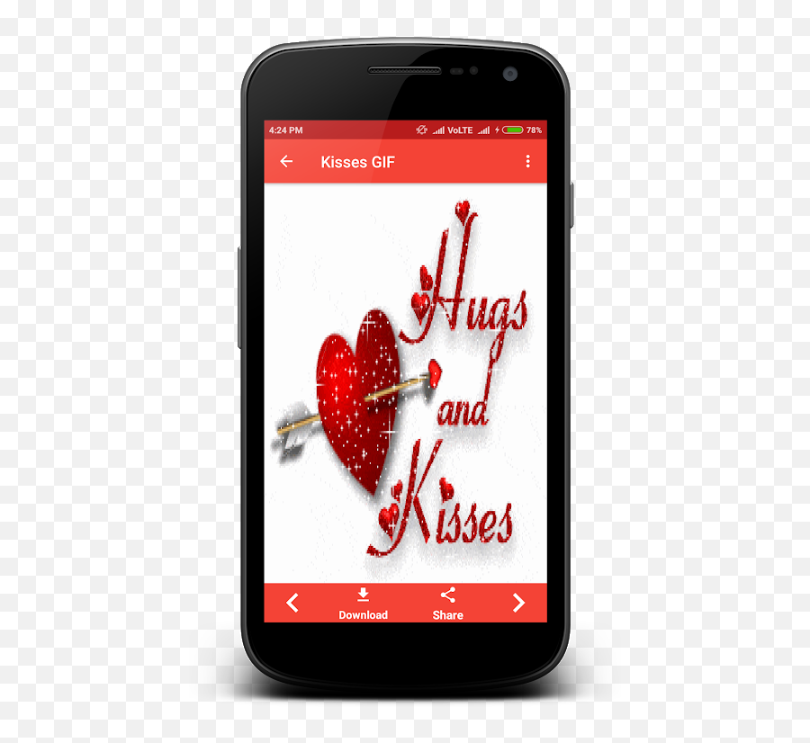 Kiss Gif 1 - Android Application Package Emoji,Kiss Emoji Keyboard