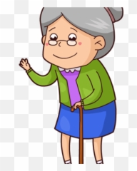 Grandparents Clipart Transparent Background - Grandmother Emoji