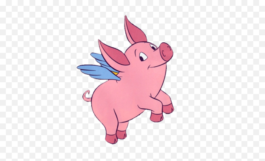 Pig Png And Vectors For Free Download - Flying Pig Cartoon Transparent Emoji,Flying Pig Emoji