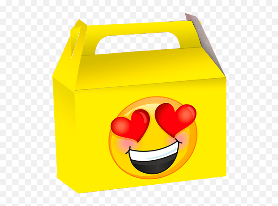 Caja Sorpresa A Emoji Enamorado - Caja Sorpresa De Emojis,Emoji Enamorado