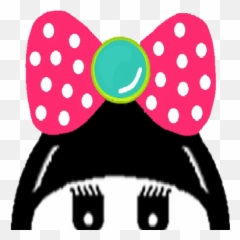 Cheer Bows - Clip Art Emoji,Emoji Hair Bows