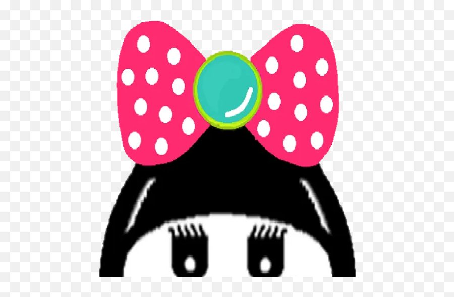 Cheer Bows - Clip Art Emoji,Emoji Hair Bows