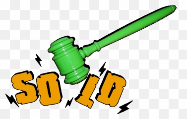 The Auction Is Almost Over - Clip Art Emoji