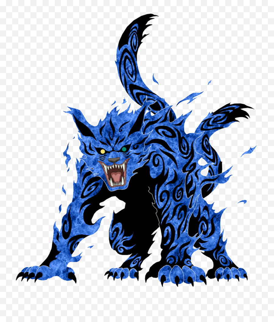 Two Tails Matatabi Render - Matatabi Shinobi Life 2 Emoji,Naruto Emoji