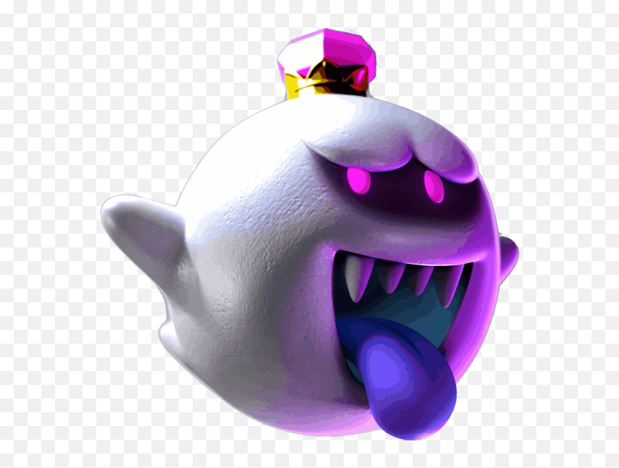 King Dark Moon - King Boo Mario Ghost Emoji,Dark Moon Emoji