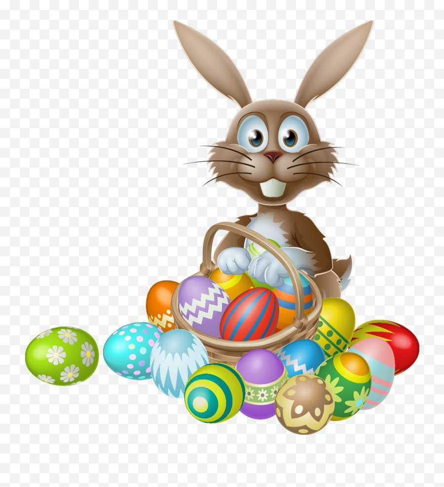 Easterbunny Sticker - Coniglio Di Pasqua Colorato Emoji,Easter Bunny Emoji