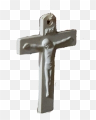 Crucifix Rosary Catholic Sticker - Emoji
