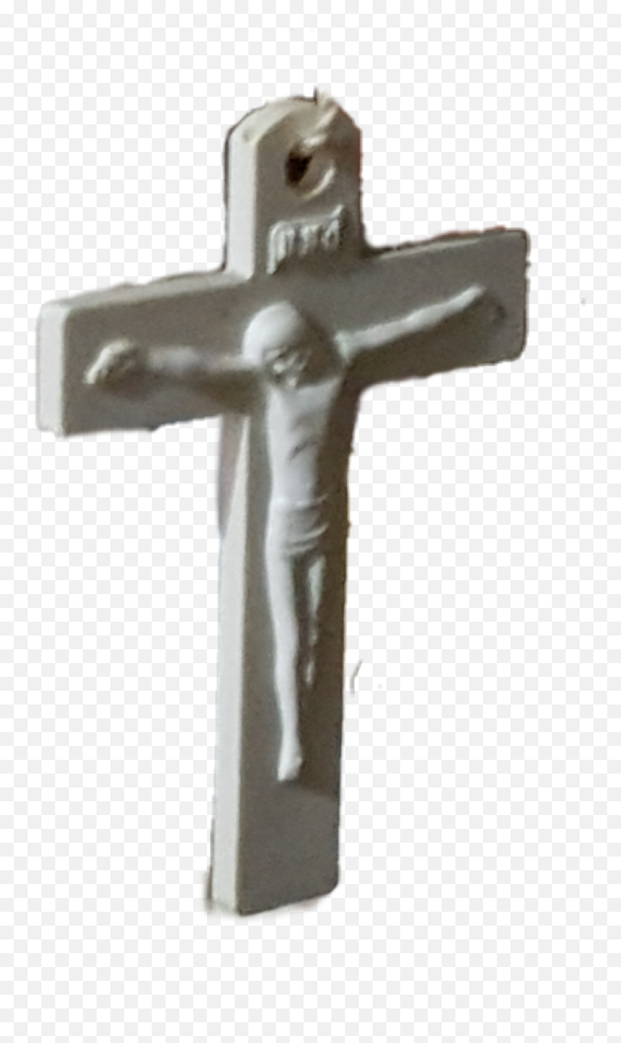 Crucifix Rosary Catholic Sticker - Crucifix Emoji,Rosary Emoji