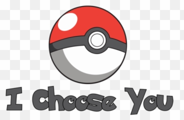 I Choose You - Pokeball Tshirt Dot Emoji,Pokeball Emoticon
