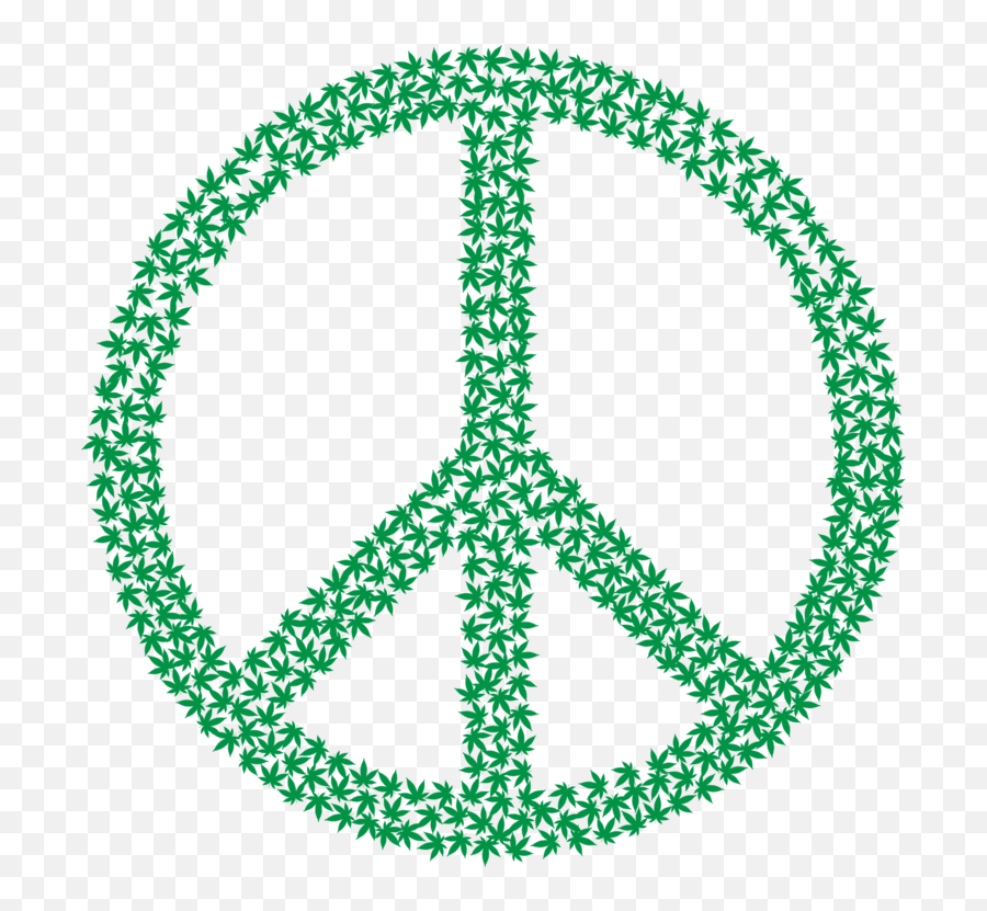 Leafsymmetryarea Png Clipart - Royalty Free Svg Png Peace Symbol Green Png Emoji,Pot Leaf Emoticon