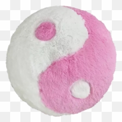 Yin Yang Furry Pillow - Yin Yang Pillow Emoji,Yin Yang Emoji