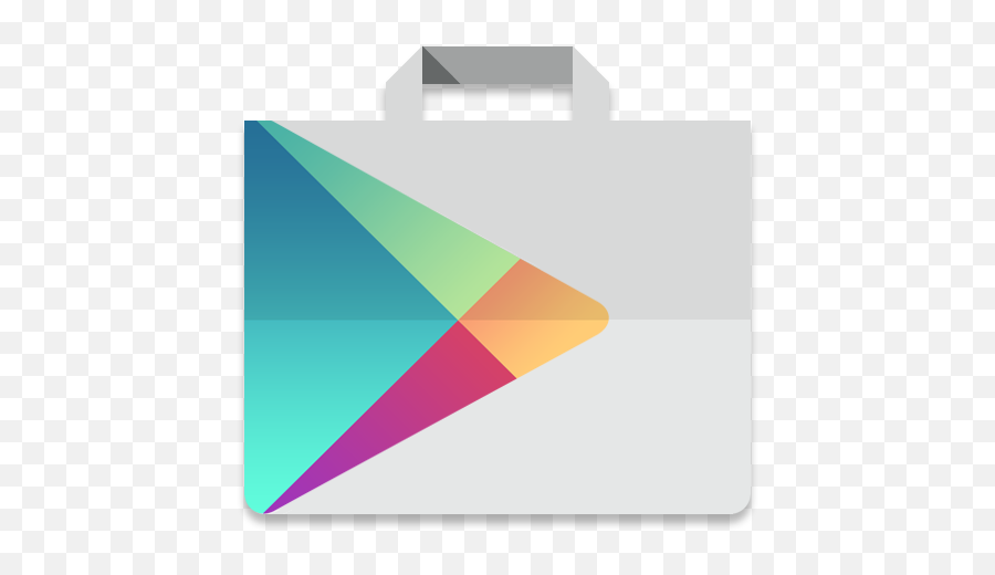 Play Store Alt Icon Android Lollipop Iconset Dtafalonso - Old Play Store Icon Png Emoji,Android Lollipop Emoji