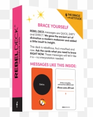 Rebel Deck - Original Edition Funny And Modern Oracle Vertical Emoji,Funny Emoticon Messages