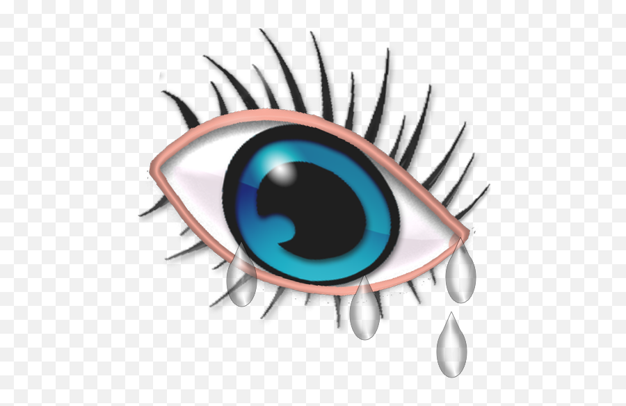 Teary Eyes Clipart - Tears Emoji,Teary Eyed Emoji