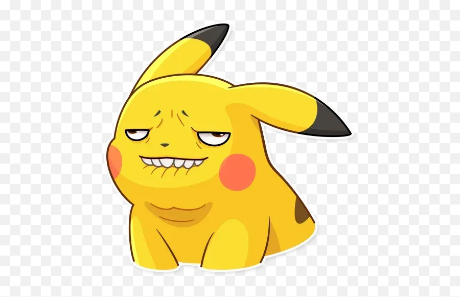 Pikachu Detective Whatsapp Stickers - Detective Pikachu Telegram Stickers Emoji,Pikachu Emoticon