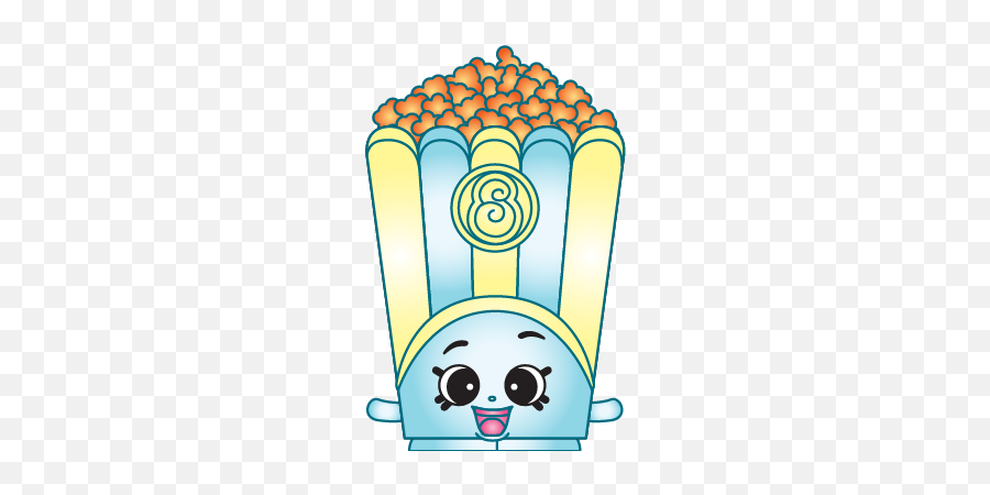 Shopkins Collectors Tool - Poppy Corn Shopkins Popcorn Emoji,Emoji Shopping