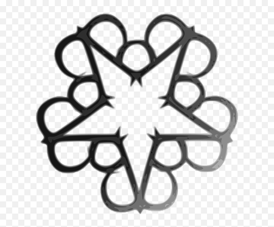 Free Black Veil Brides Logo Transparent - Black Veil Brides Tattoo Emoji,Bride Knife Skull Emoji