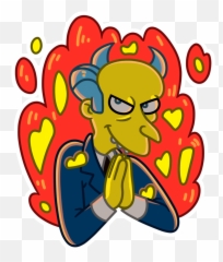 Devil Clipart Sticker - Cartoon Emoji