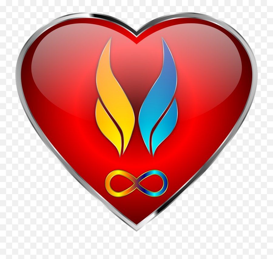 Twin Flames Heart Soul Infinity Love - Identical Twin Twin Symbols Emoji,Infinity Emoji Copy