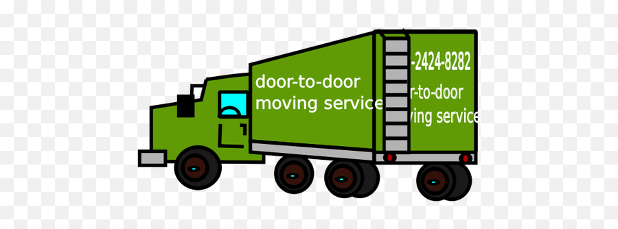 Vektor Menggambar Tertutup Truk - Moving Truck Moving Icons Emoji,Moving Truck Emoji