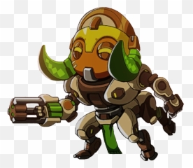 Gaming Emoji - Overwatch Orisa Cute Spray