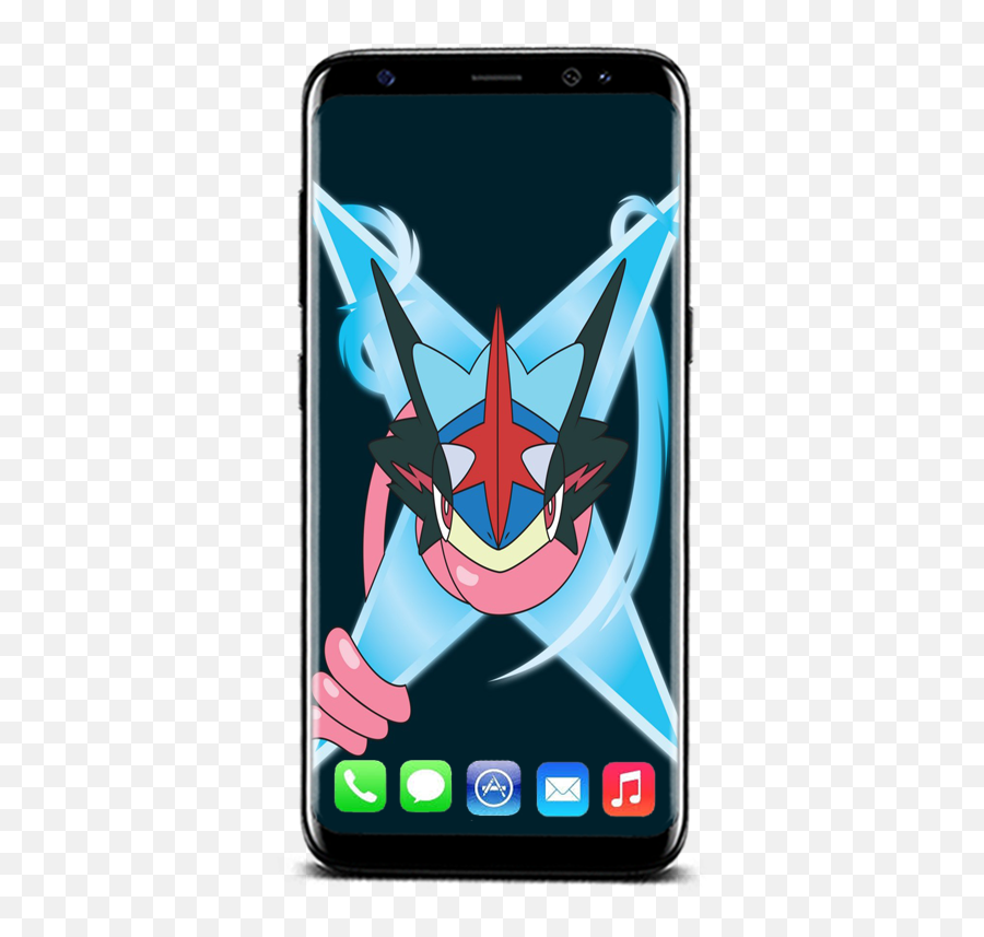 Ash Greninja Wallpaper 2 - Screenshot Emoji,Emoji Wallpaper For Android