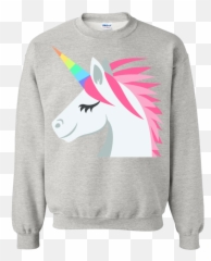 Unicorn Face Emoji Sweatshirt - Without Lineman You Re Just Playing Catch