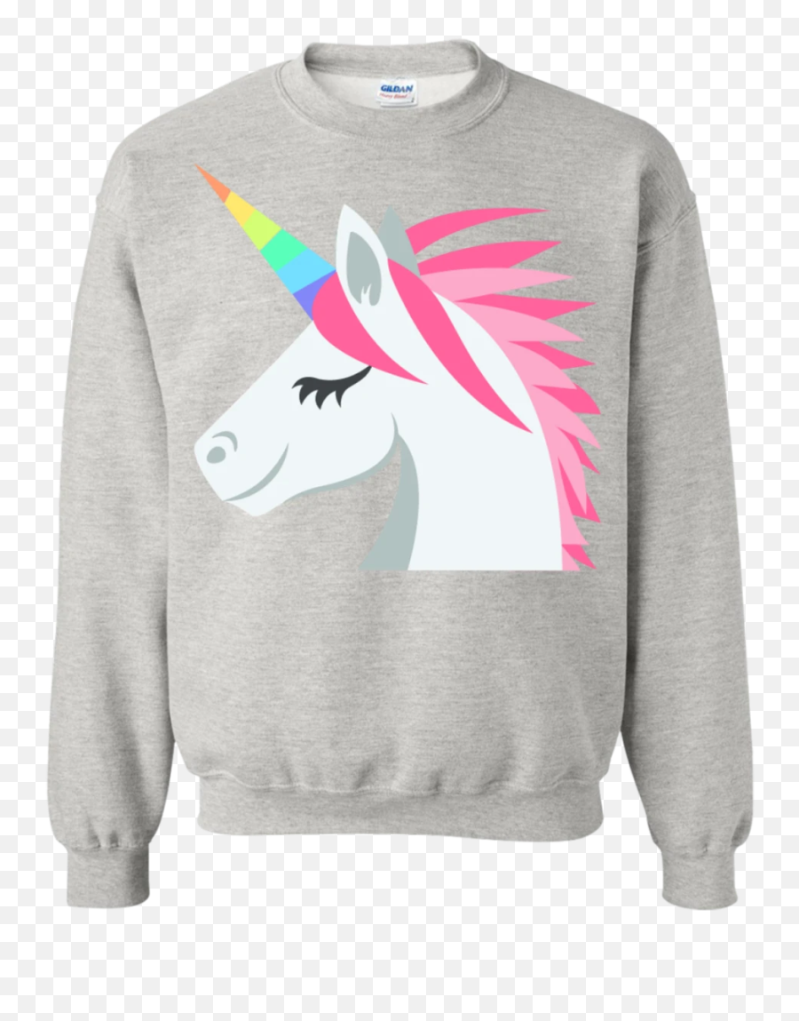 Unicorn Face Emoji Sweatshirt - Without Lineman You Re Just Playing Catch,Unicorn Emoji Sweater
