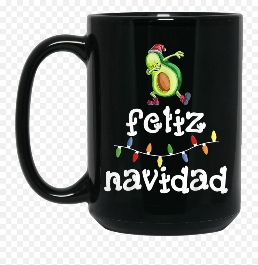 Cinco De Mayo Cinco De Meow Avogato Cat Avocado Gifts Black Mug - Baby Yoda Day Png Emoji,Avocado Emoji