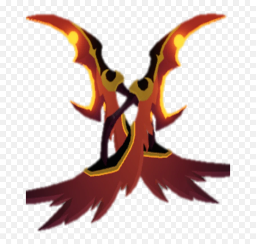 Dual Phoenix Daggers Dungeonquestroblox Wiki Fandom - Dual Phoenix Daggers Emoji,Dagger Emoji