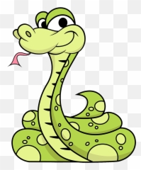 Transparent Background Snake Clipart Png - Cartoon Emoji